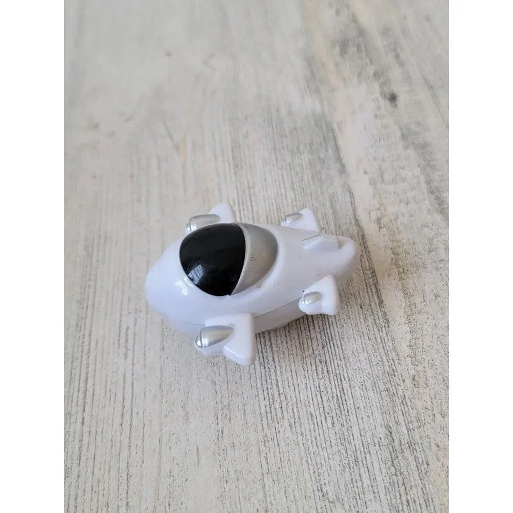 Mini white Airship airplane Rocket‎ toy figure